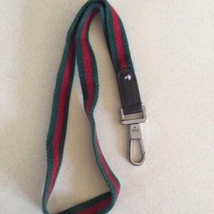 GUCCI  Lanyard / Neck Strap for ID or Key Rings Holder